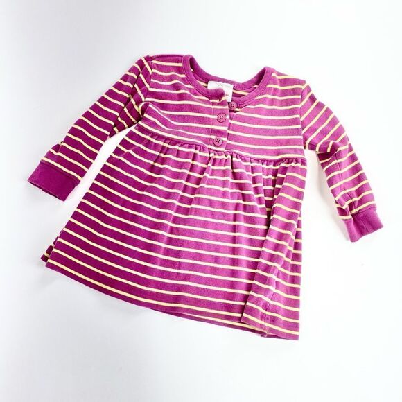 Hanna Andersson Other - Hanna Andersson cotton stripe everyday dress 80cm 2T